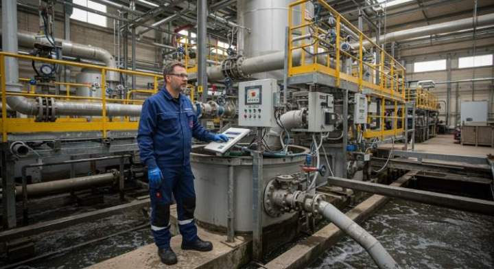 Traitement d'effluents industriels, Gignac-la-Nerthe